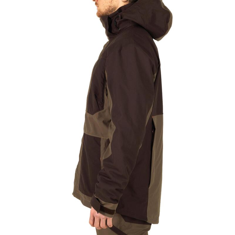 Jagd-Regenjacke Renfort 500 braun