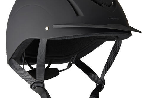 CASQUE EQUITATION 500 NOIR