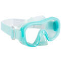 SNORKELING MASKS, SNORKELS, ACCESSORIES Outdoor Games - FRD 120 mask snorkel A green SUBEA - Sports