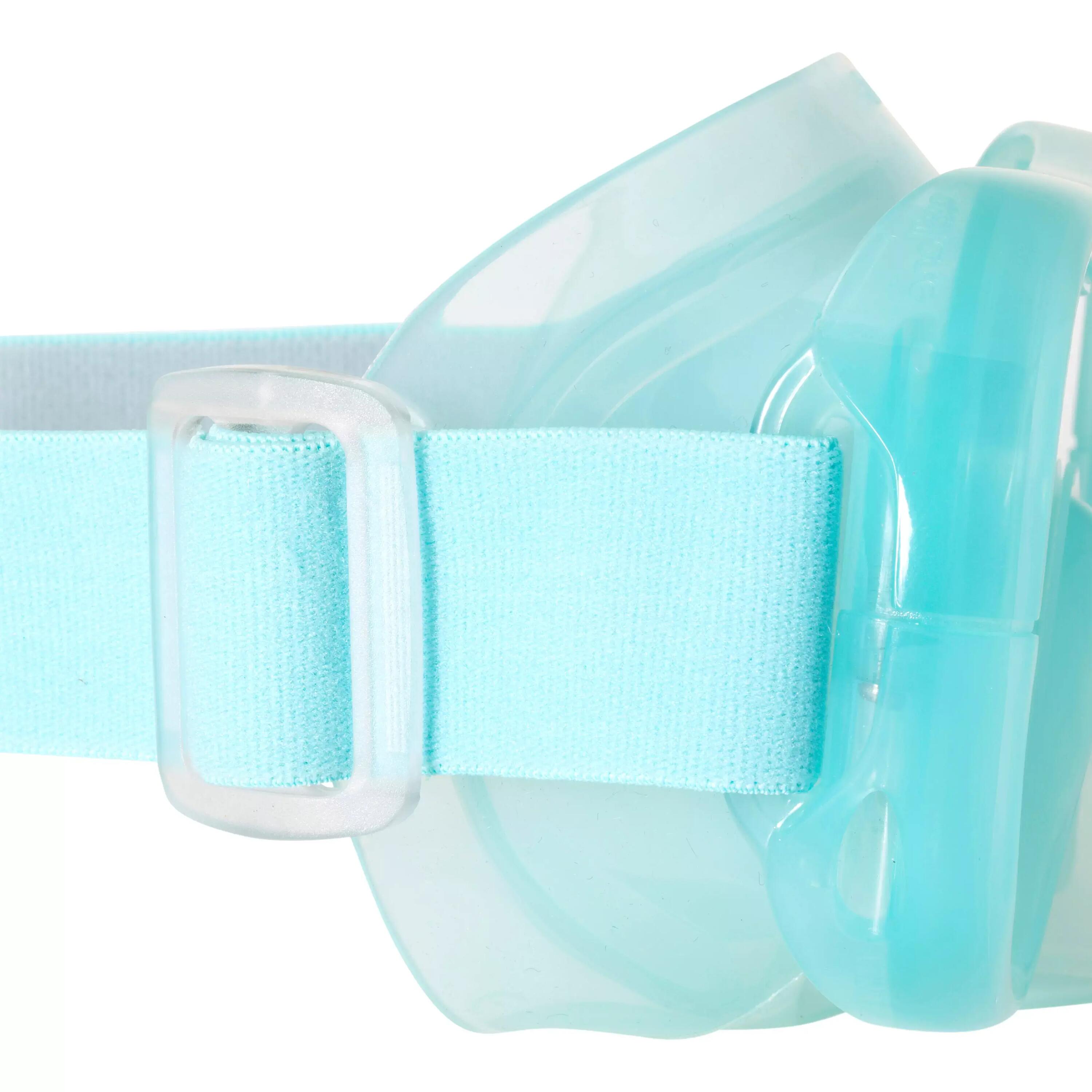 FRD 120 freediving mask light green grey 10/12