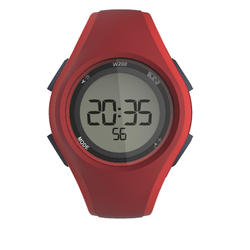 Montre chronomètre de course à pied W200 M ROUGE