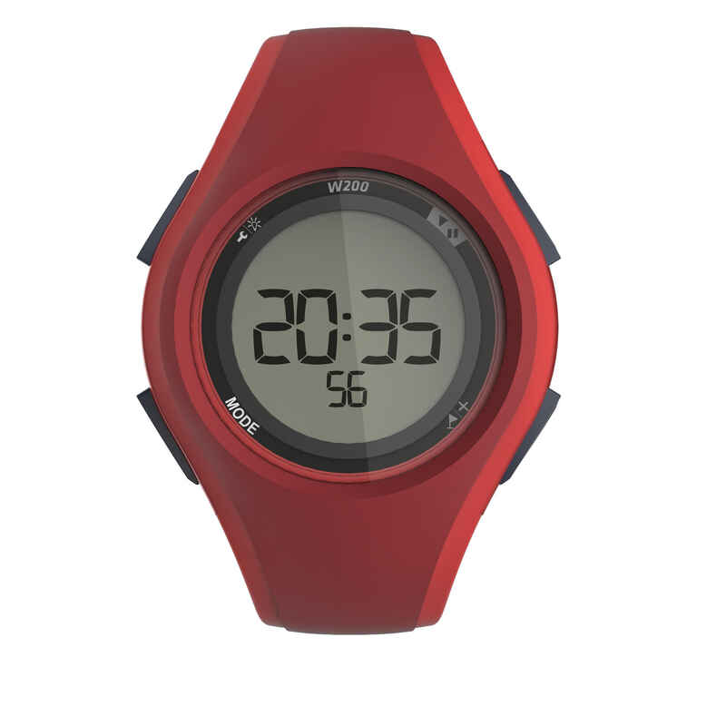 W200 M men's running stopwatch red