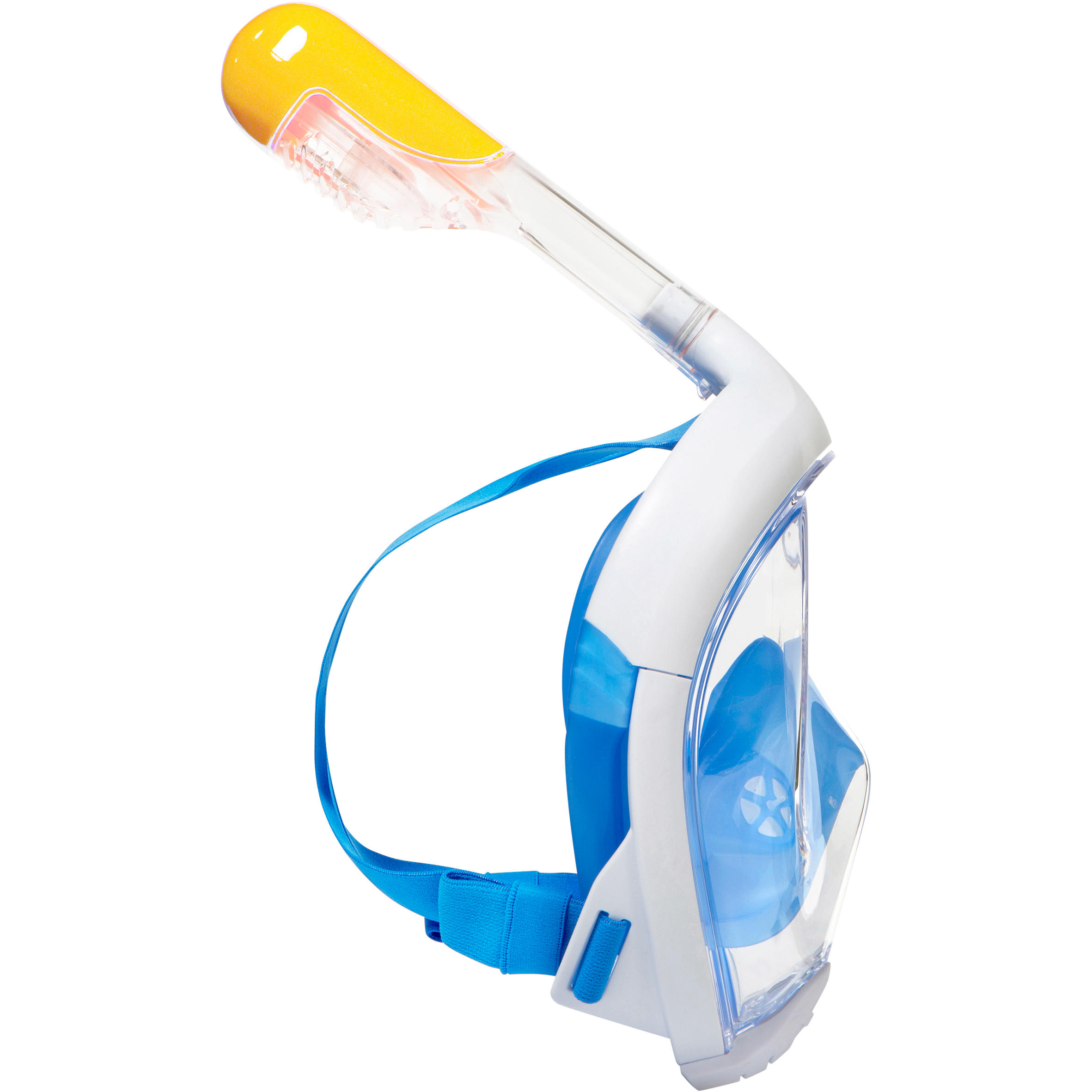 Maska Easybreath na šnorchlování modrá 3/24