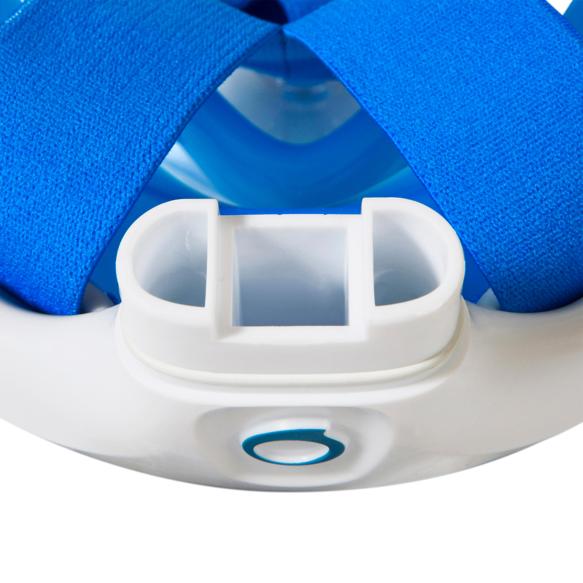 Maska Easybreath na šnorchlování modrá 4/24