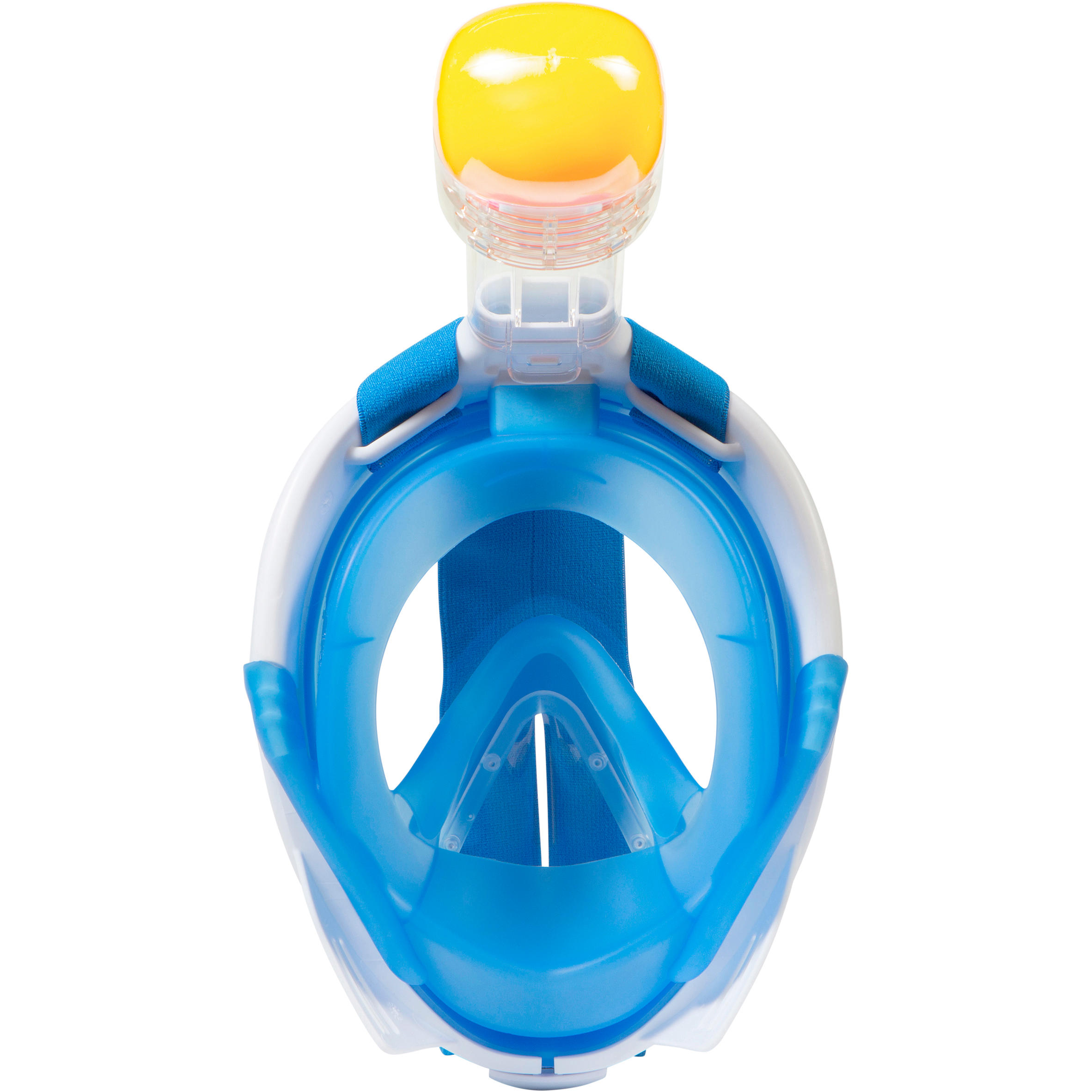 Maska Easybreath na šnorchlování modrá 5/24