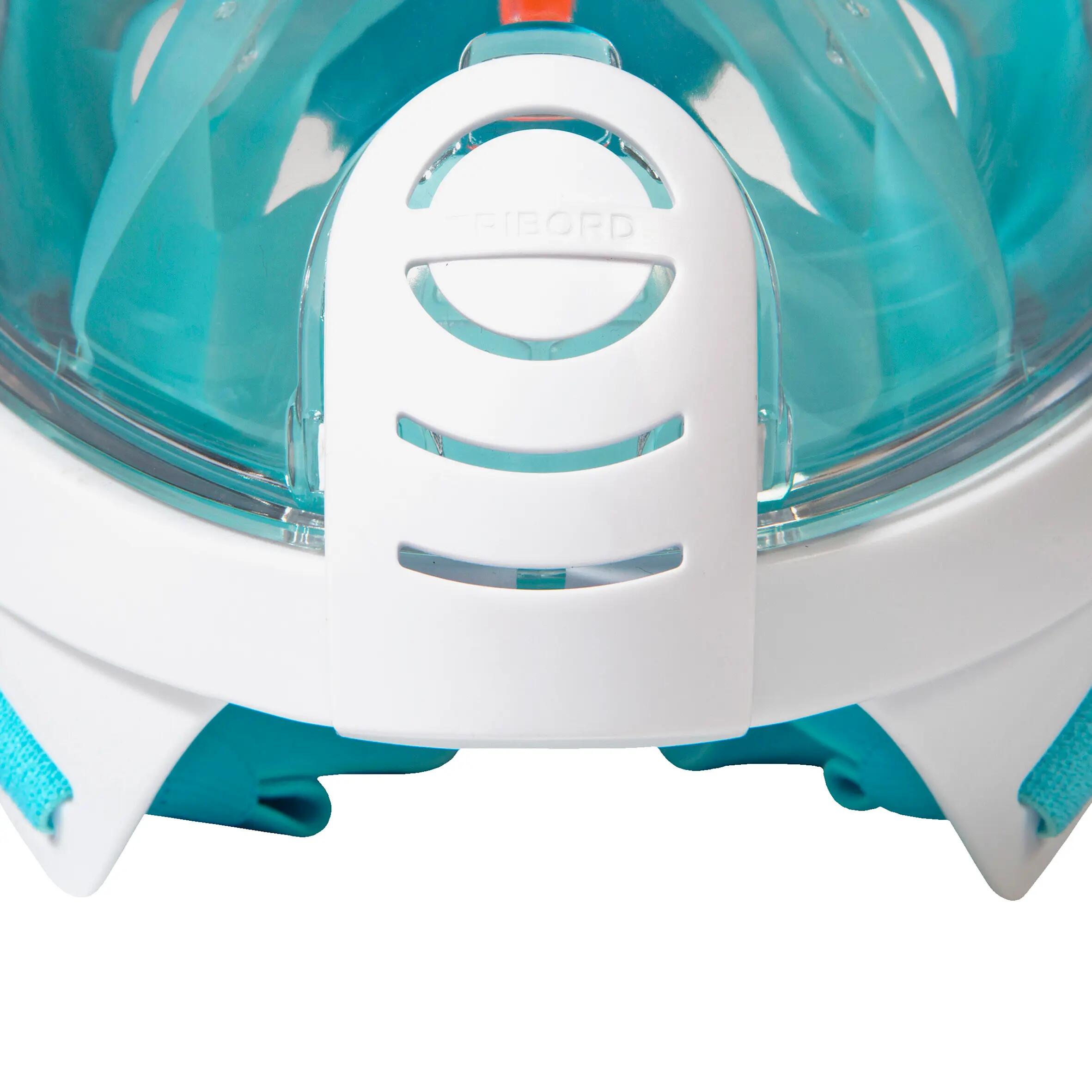 Easybreath Surface Snorkelling Mask - Atoll Blue 8/12