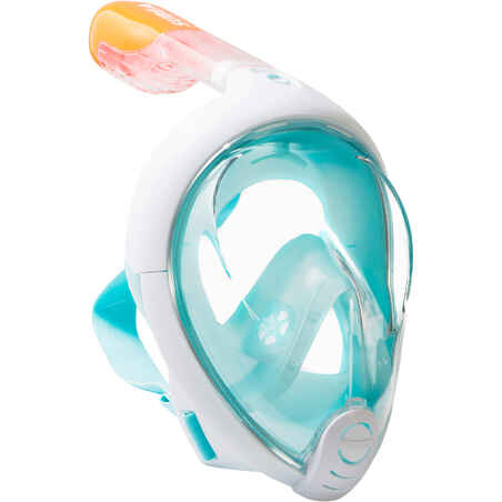 Máscara de snorkeling Easybreath® Azul turquesa 