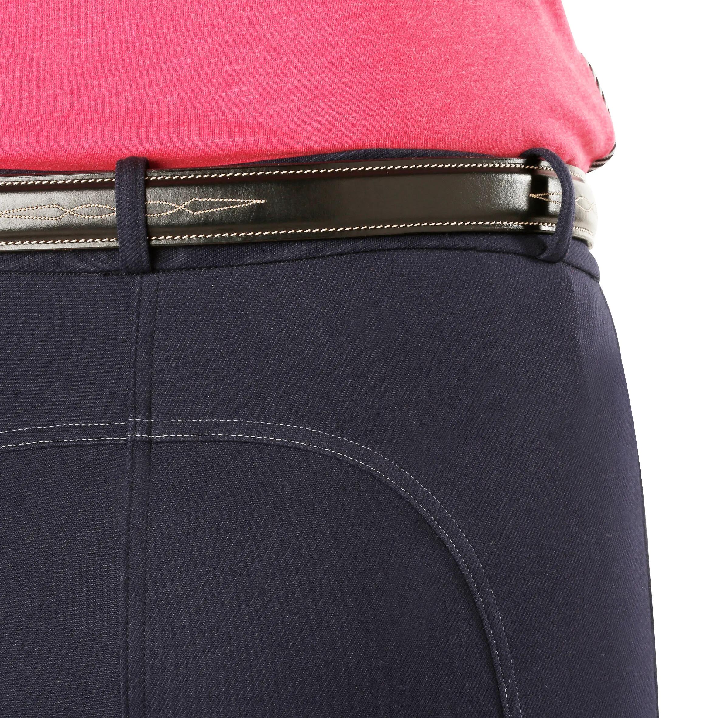 Victoria Women's Warm Horse Riding Jodhpurs - Navy 13/22