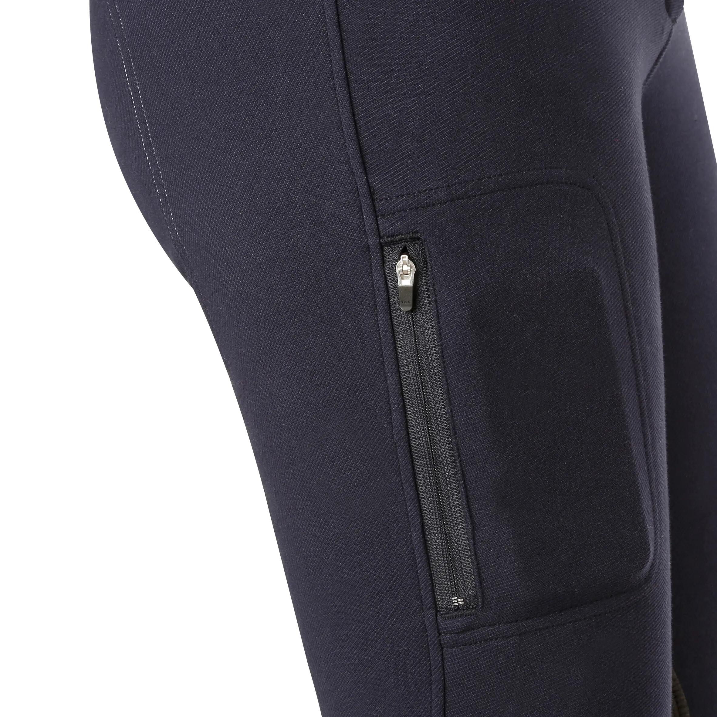 Victoria Women's Warm Horse Riding Jodhpurs - Navy 11/22