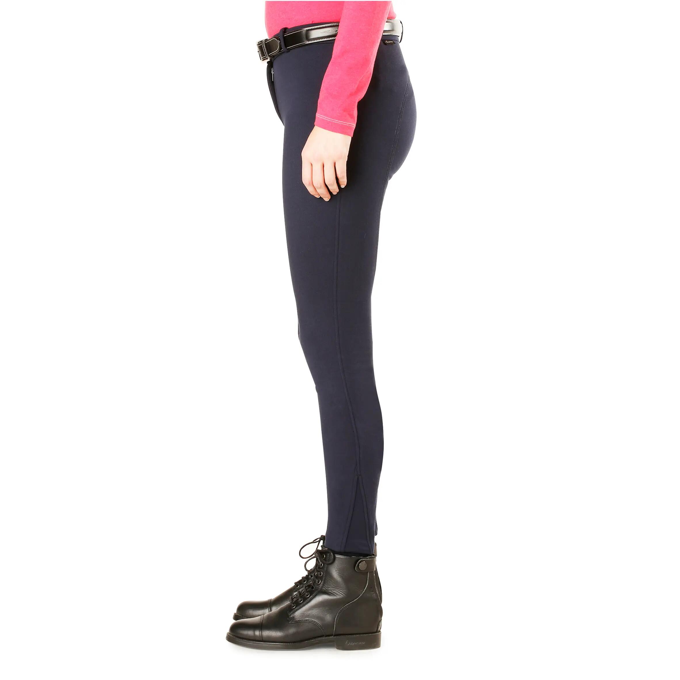 Victoria Women's Warm Horse Riding Jodhpurs - Navy 7/22