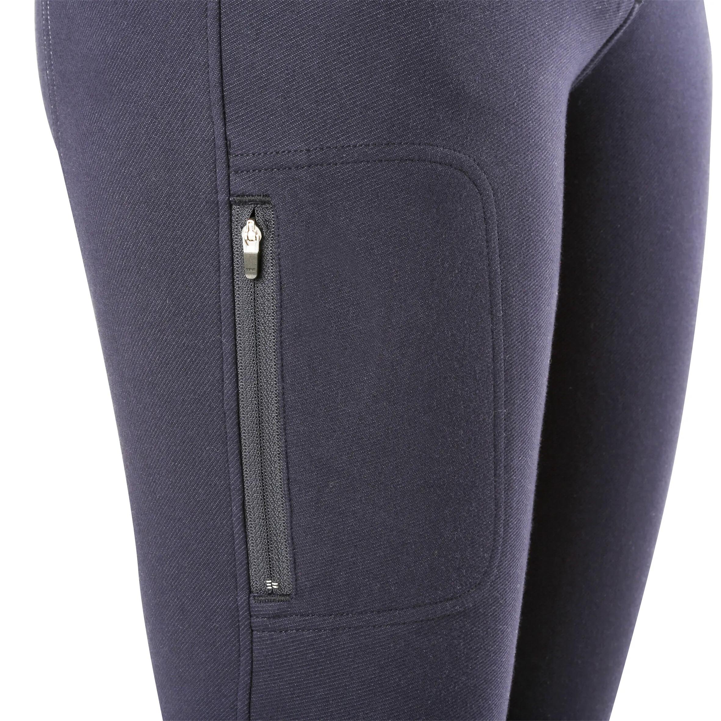 Victoria Women's Warm Horse Riding Jodhpurs - Navy 9/22