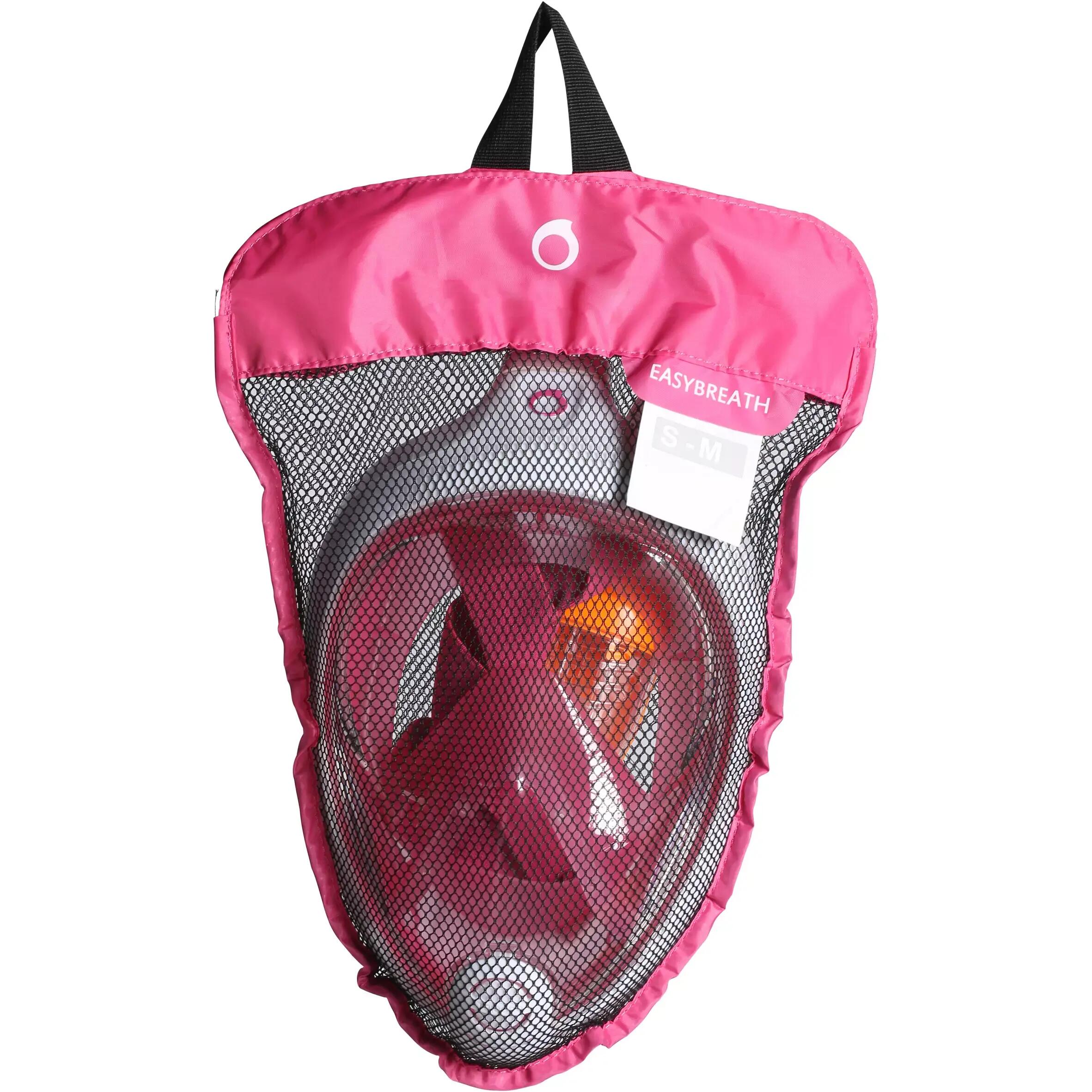 Easybreath Surface Snorkelling Mask - Pink 11/13