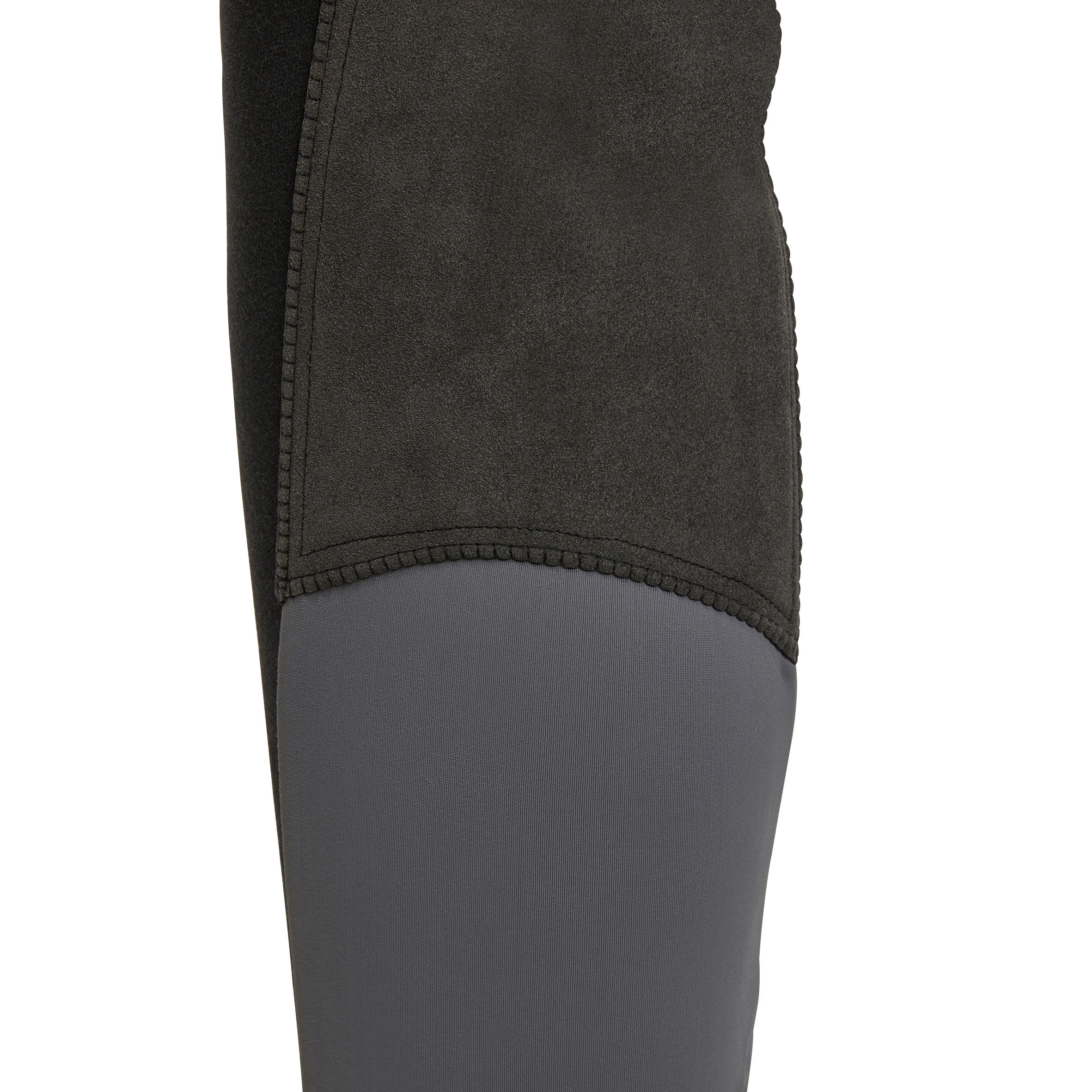 Pantalon fond de peau équitation femme 180 FULLSEAT noir - FOUGANZA