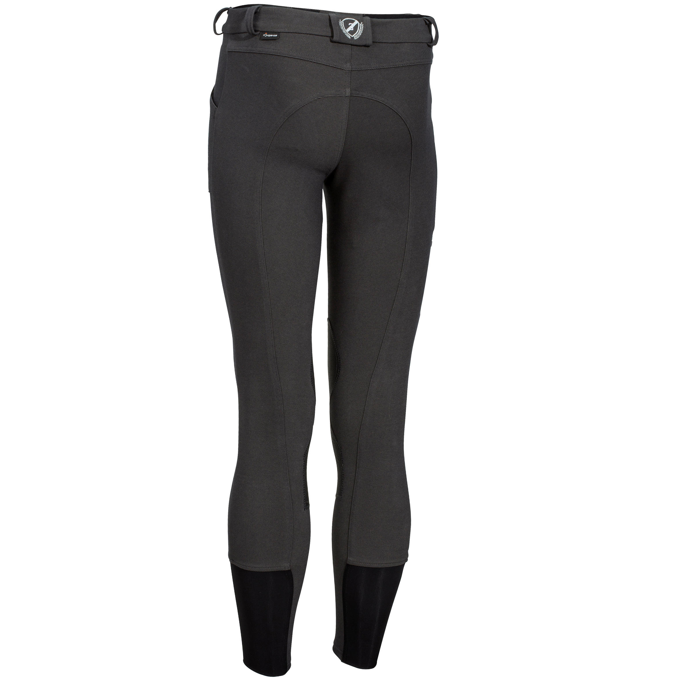 140 Warm Horse Riding Warm Jodhpurs - Dark Grey 9/9