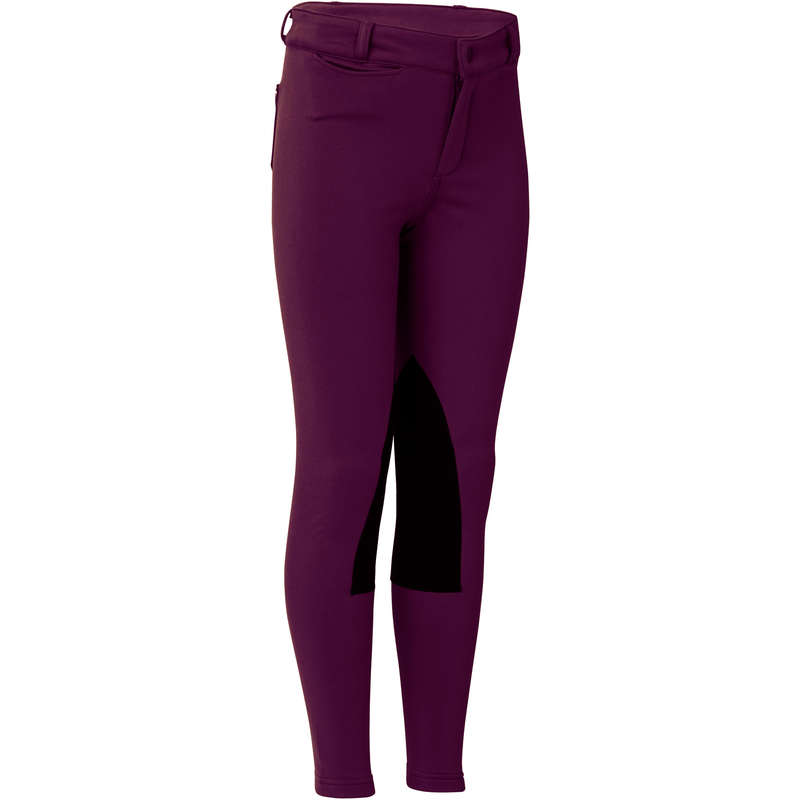 FOUGANZA Accessy Children's Horse Riding Warm Jodhpurs...