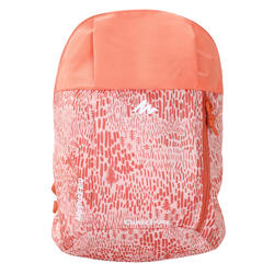 Arpenaz 7 litre Children's Hiking Rucksack - Coral Print