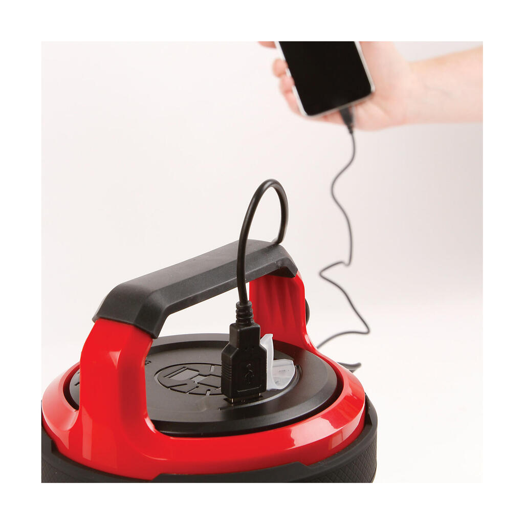 Punjiva lampa za kampovanje CONQUERSPIN (550 lumena)