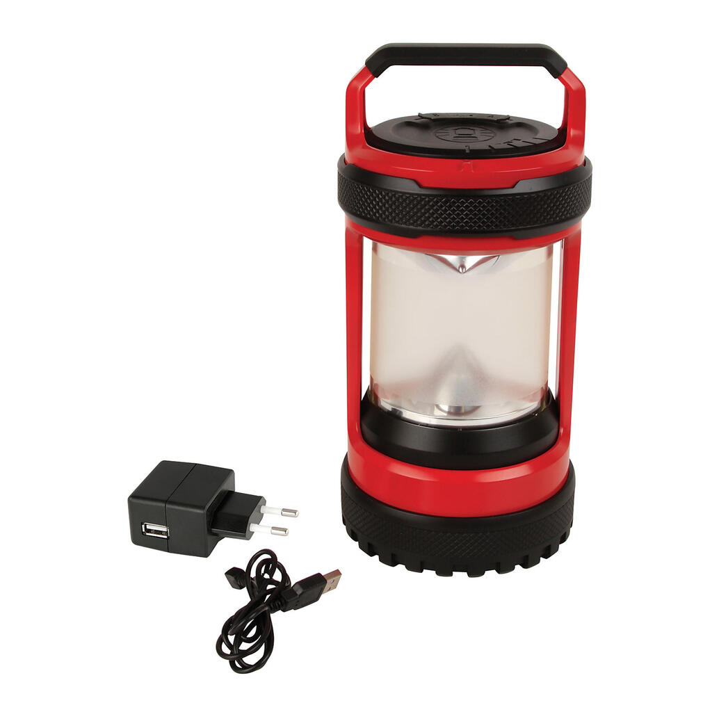 Punjiva lampa za kampovanje CONQUERSPIN (550 lumena)