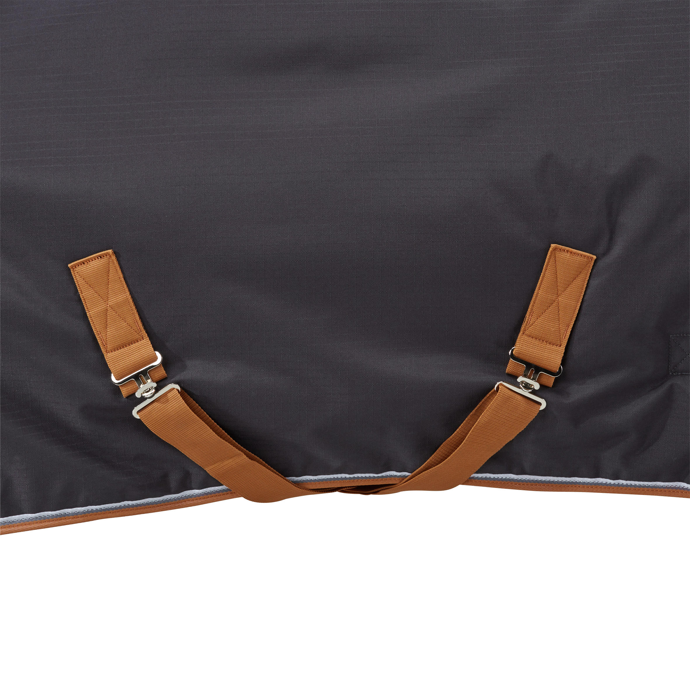 Indoor 200 Horse Riding Stable Rug for Horses or Ponies - Dark Grey 10/18