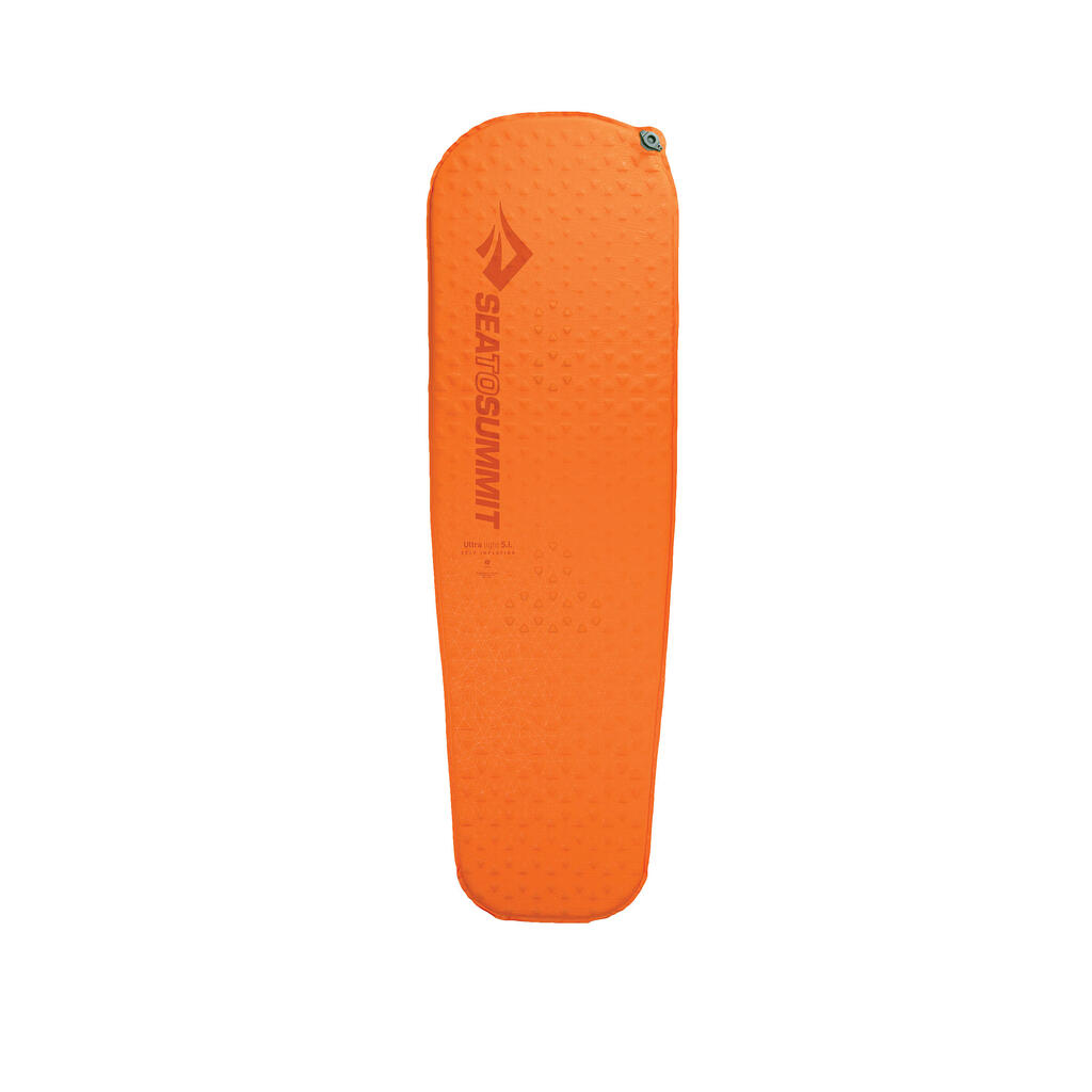Pašpiepūšamais pārgājienu matracis “Ultralight SI”, oranžs