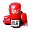 Bokshandschoenen leer Fighter expert rood