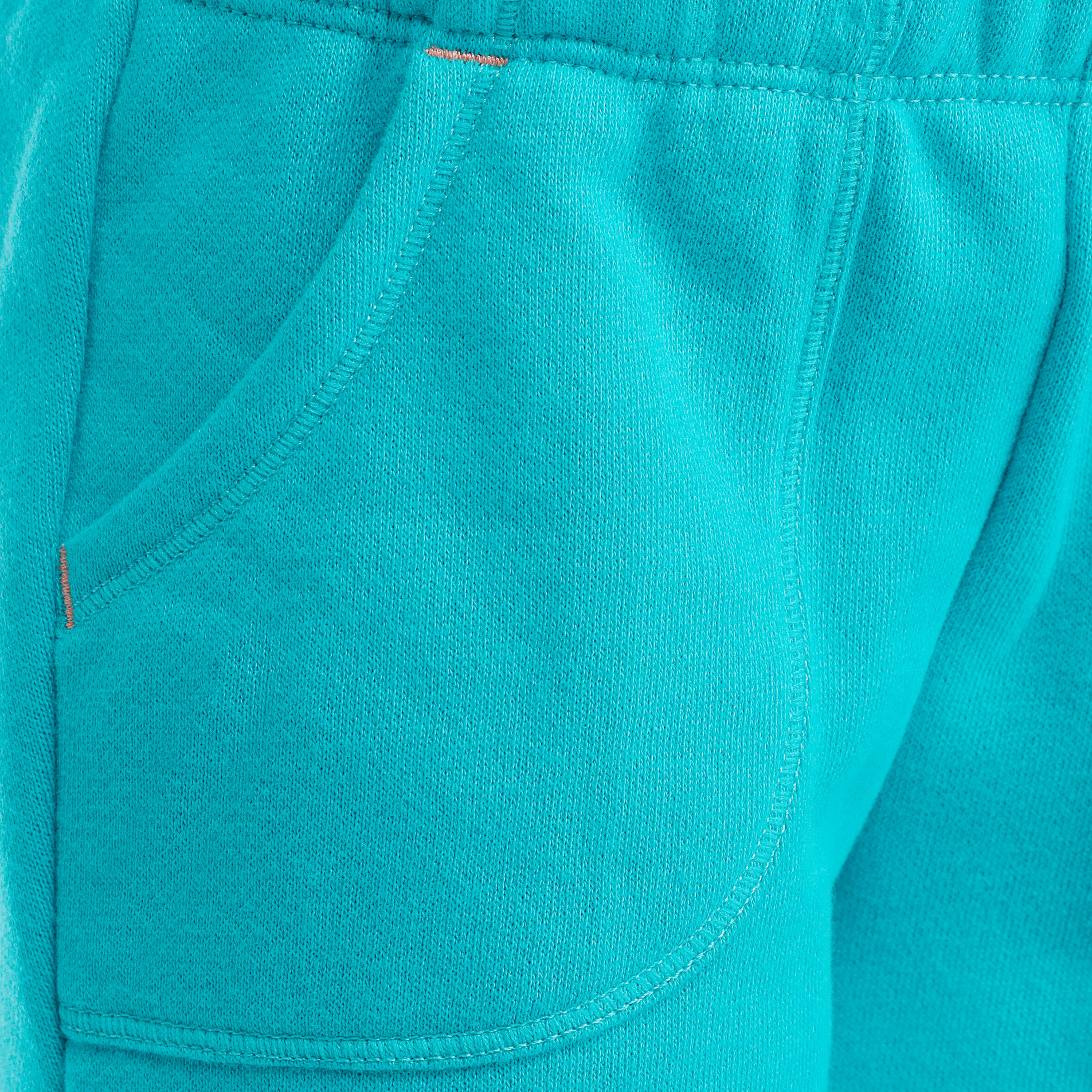 Baby Gym Bottoms - Turquoise 2/7