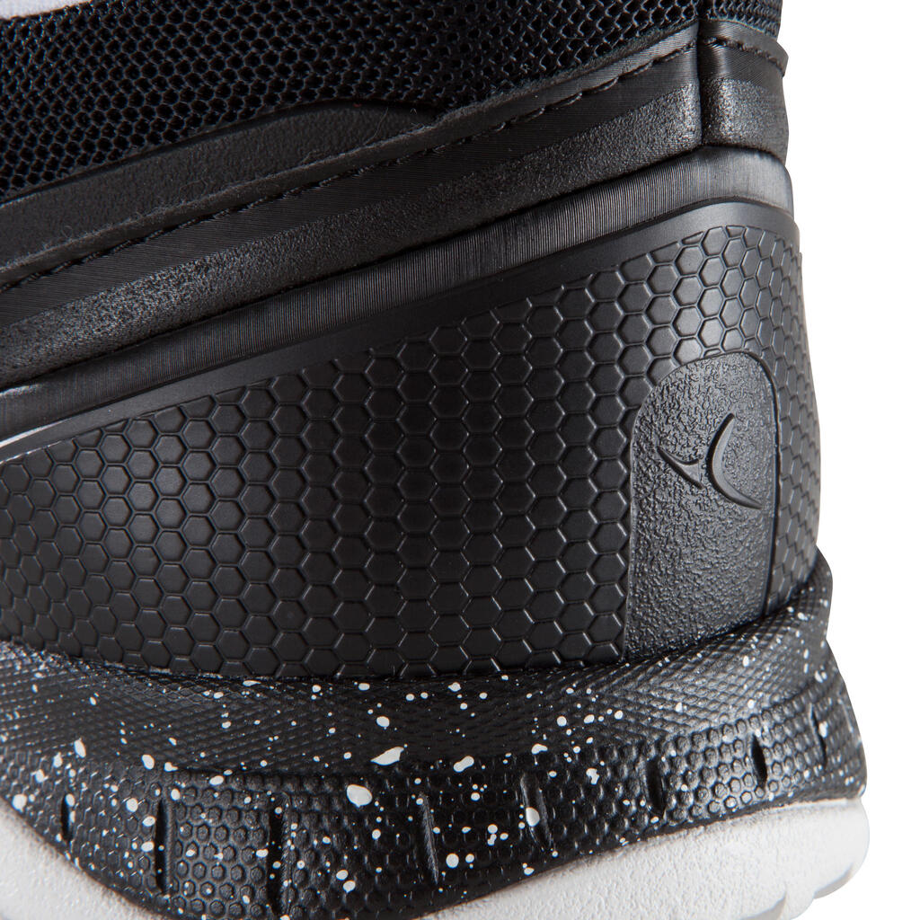 Fitnessschuhe Strong 900 Crosstraining Damen schwarz/weiß