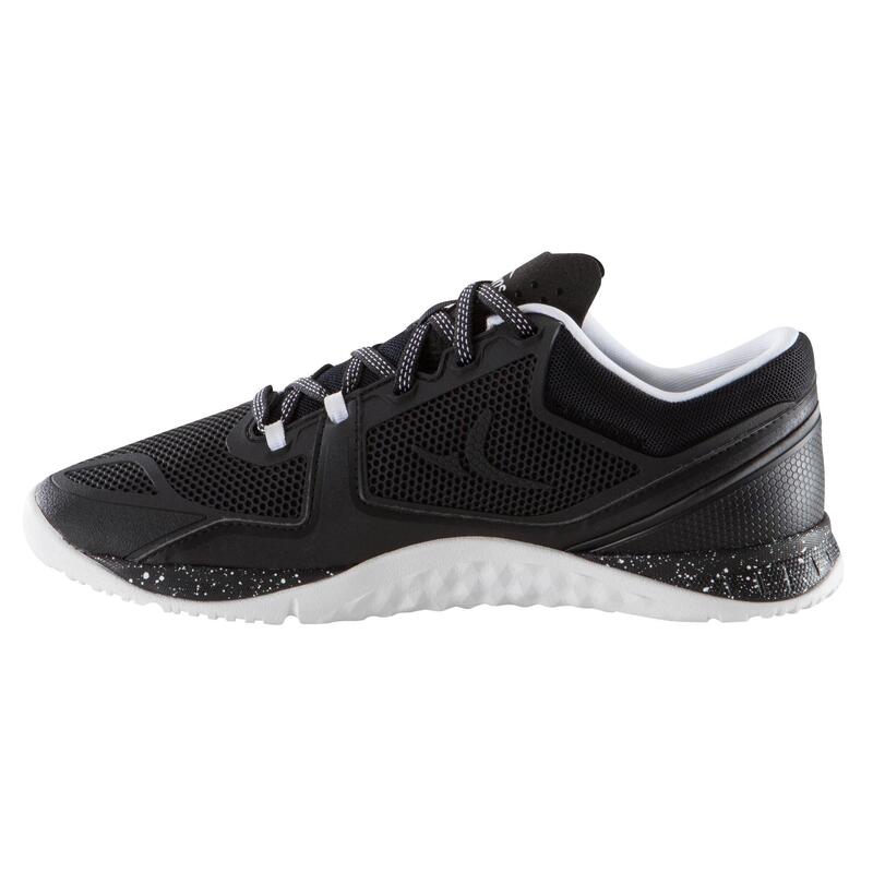 Zapatillas Cross Training Domyos Strong 900 Mujer Negro/Blanco