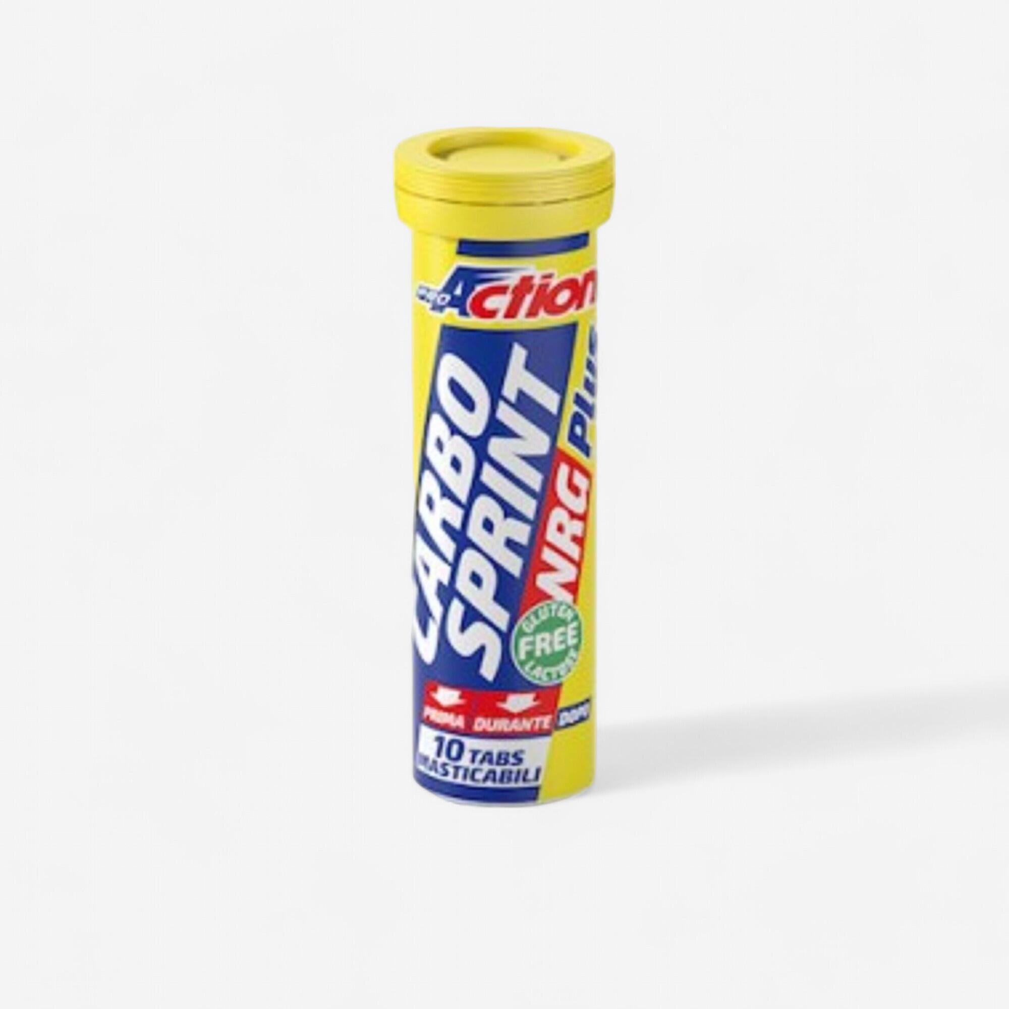 PROACTION Carbo Sprint Energy Plus Limone 10 tabs masticabili Gluten Free Proaction