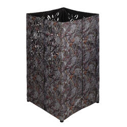 Vierkante 3D-loertent voor de jacht camouflage/bruin