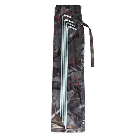 3D Square Hunting Hide - Brown Camo