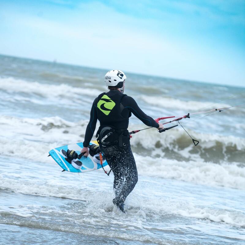 Gilet kitesurf nero-verde