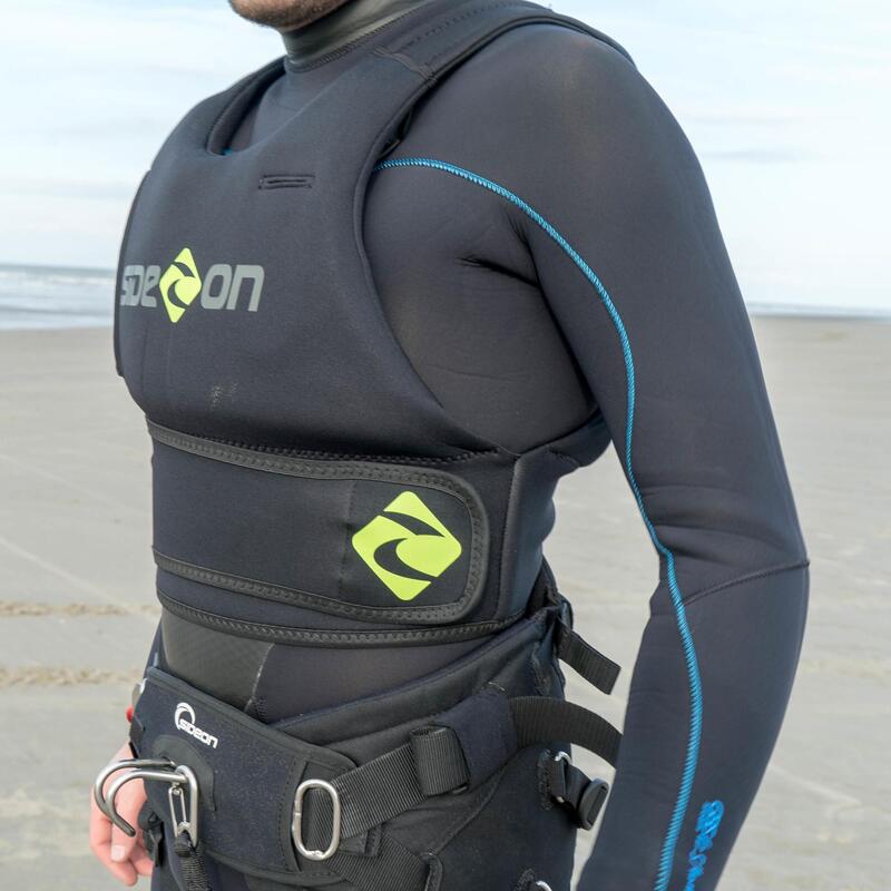 Sitztrapez Kitesurf schwarz