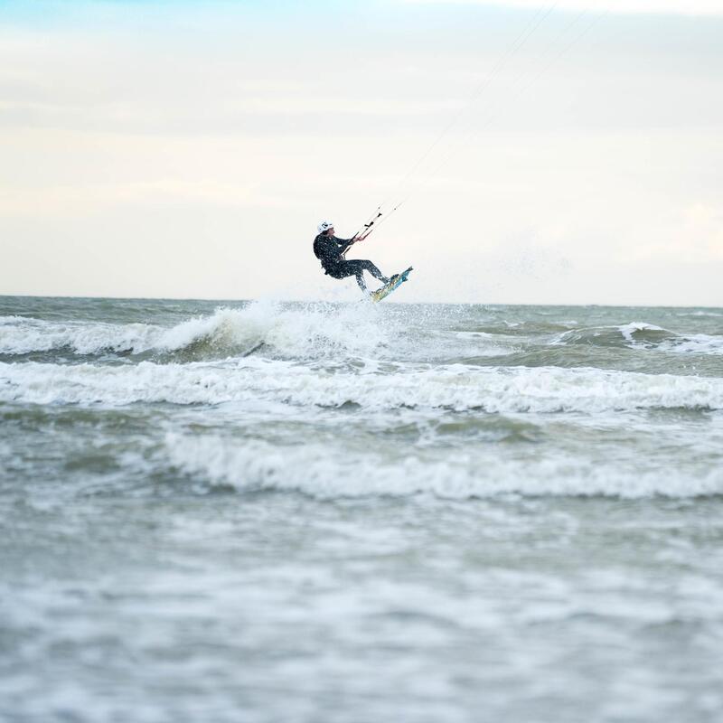 Sitztrapez Kitesurf schwarz