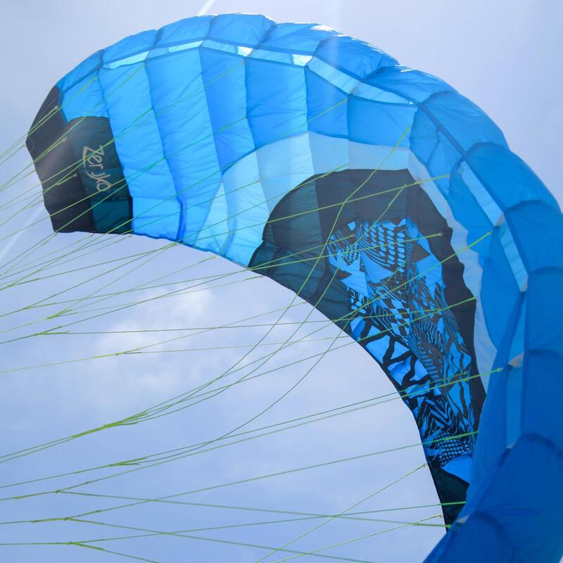 Powerkite Zeruko 2,5 m² + handles blauw