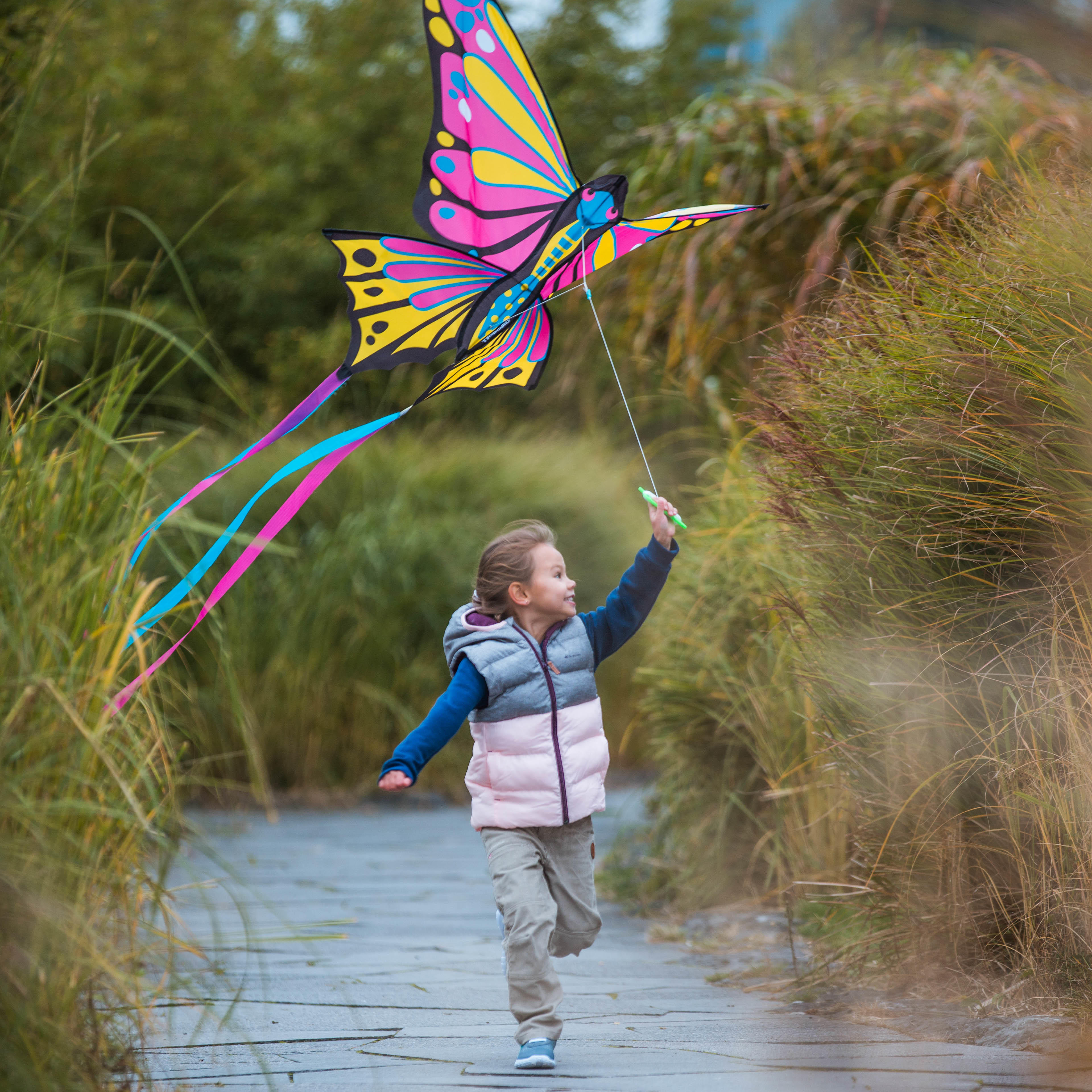 

Kids' Kite Static 160 - Pink/Yellow -  By ORAO | Decathlon