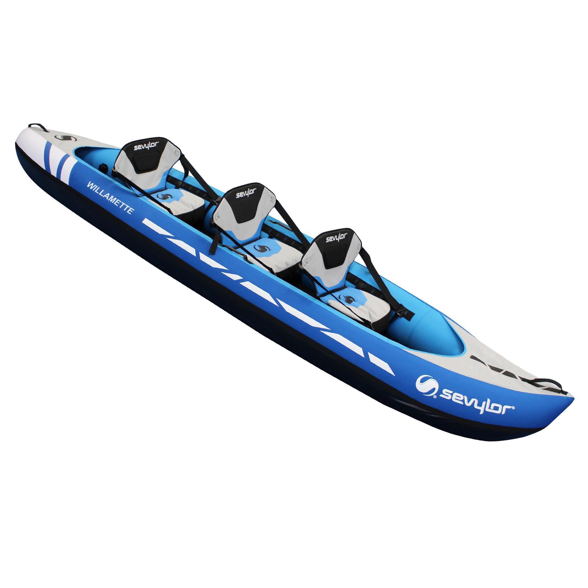 sevylor canoe kayak gonflable willamette 3 places decathlon