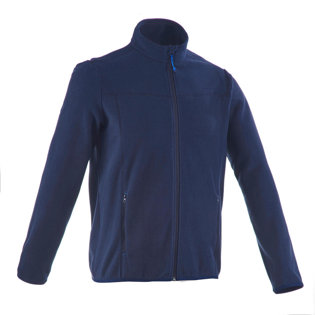 Forclaz 200 men's mountain hiking fleece jacket - blue