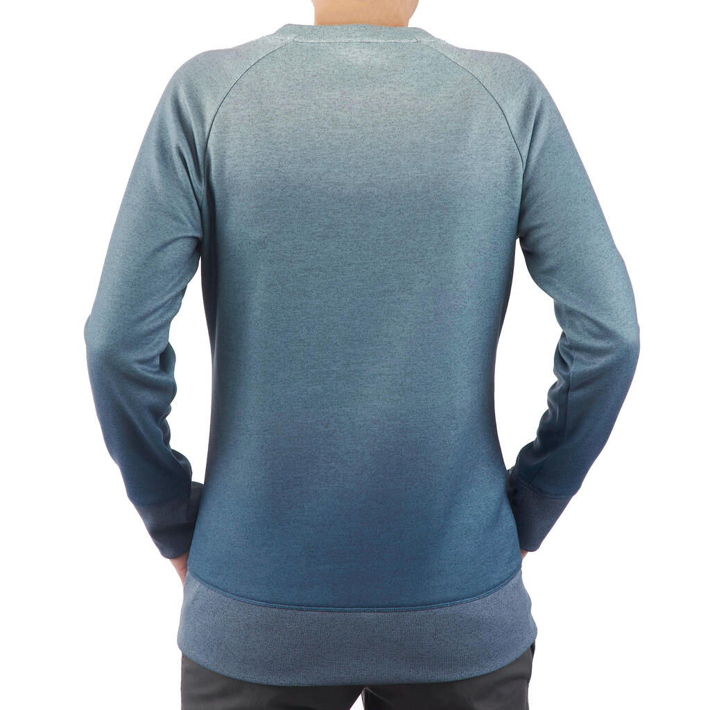 Pullover NH150 Damen blau