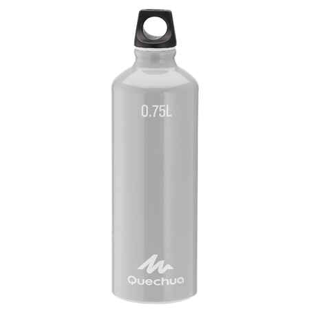 0.75L Aluminium Screw-Top Water Bottle - Grey