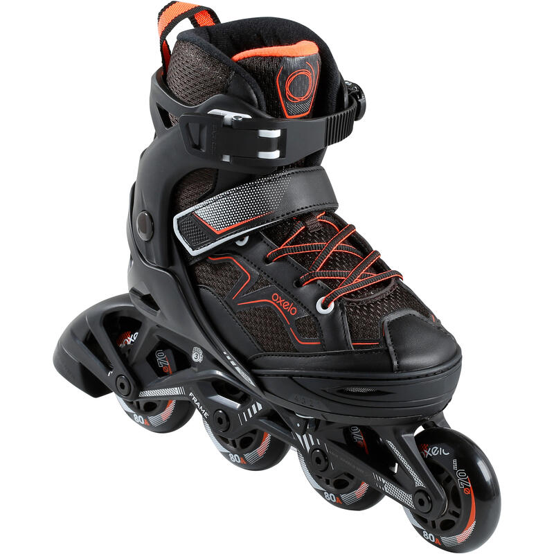 Patines en Linea Niños FIT3 JR negro naranja