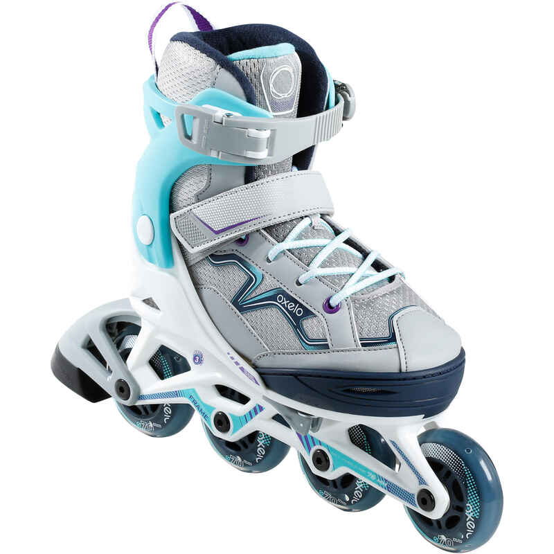 أحذية تزلج خاصة بالأطفال Fit 3-فيروزي