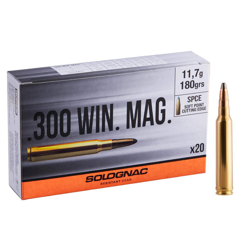 Bullet 300 WINCHESTER MAGNUM 11.7G/180GRS X20