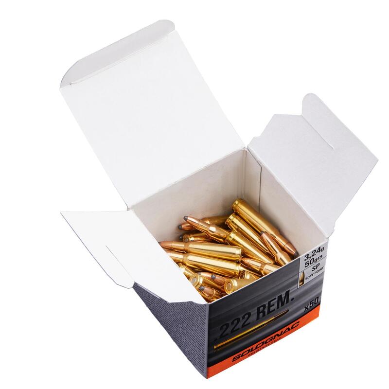 Bala de Caça 222 REMINGTON 3,24 G/50 GRS x50