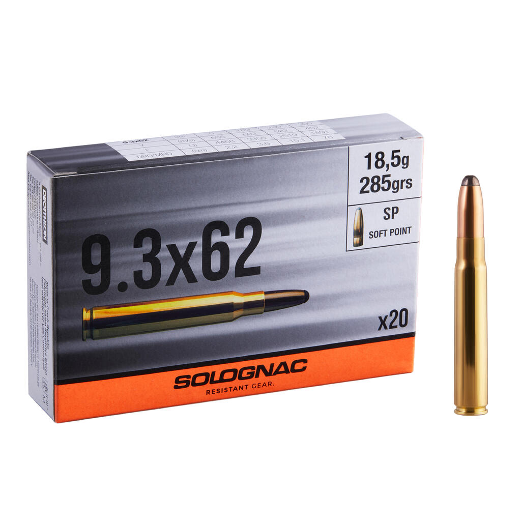 Bullet 9.3x62 18.5G/285GRS X20