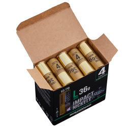 CARTOUCHE L900 36g IMPACT CALIBRE 12/70 PLOMB NICKELE N°4 ...