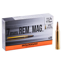 Balle 7mm REMINGTON MAGNUM 11,2G/173GRS X20