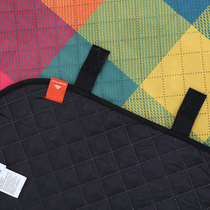 Country Walking Colourful Picnic Rug Decathlon