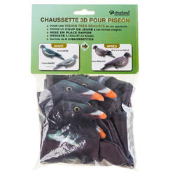 CHAUSSETTE PIGEON 3D x6