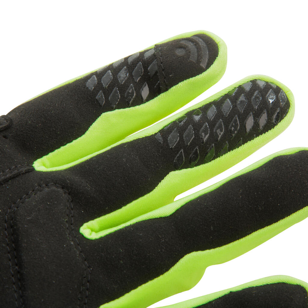 Fahrradhandschuhe MTB AM 500 neongelb
